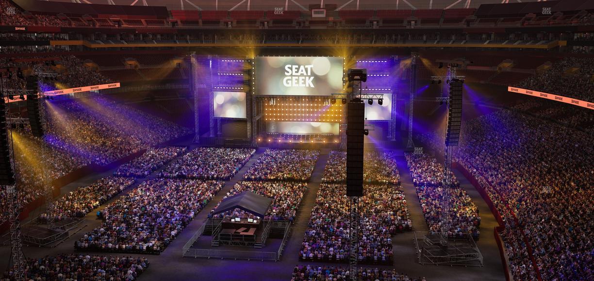 Northwest Stadium - Section Loge Suite East 405 Seat View