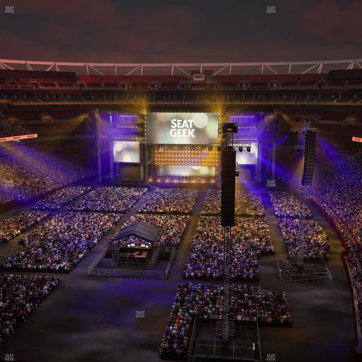 Northwest Stadium - Section Loge Suite East 405 Seat View