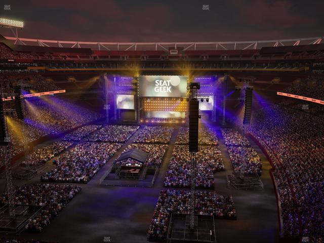 Northwest Stadium - Section Loge Suite East 405 Seat View