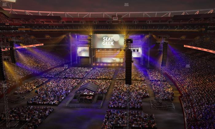 Northwest Stadium - Section Loge Suite East 405 Seat View