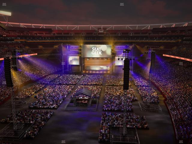 Northwest Stadium - Section Loge Suite East 406 Seat View