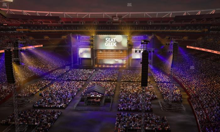 Northwest Stadium - Section Loge Suite East 406 Seat View