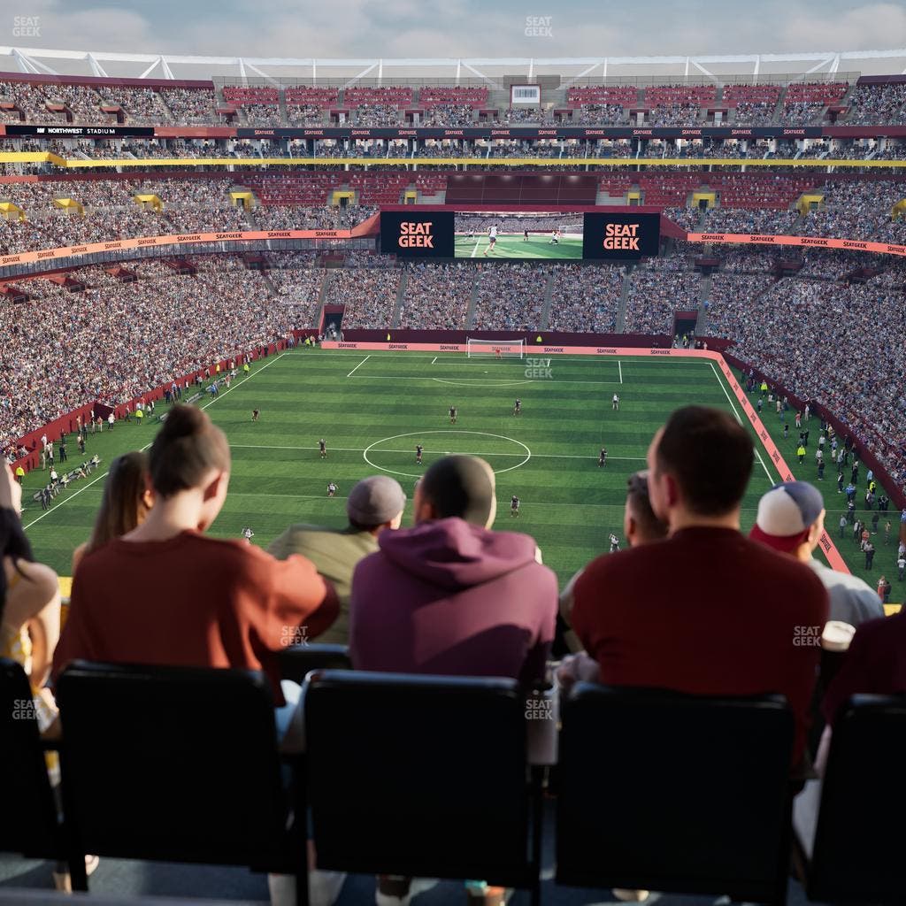Northwest Stadium - Section Loge Suite East 406 Seat View