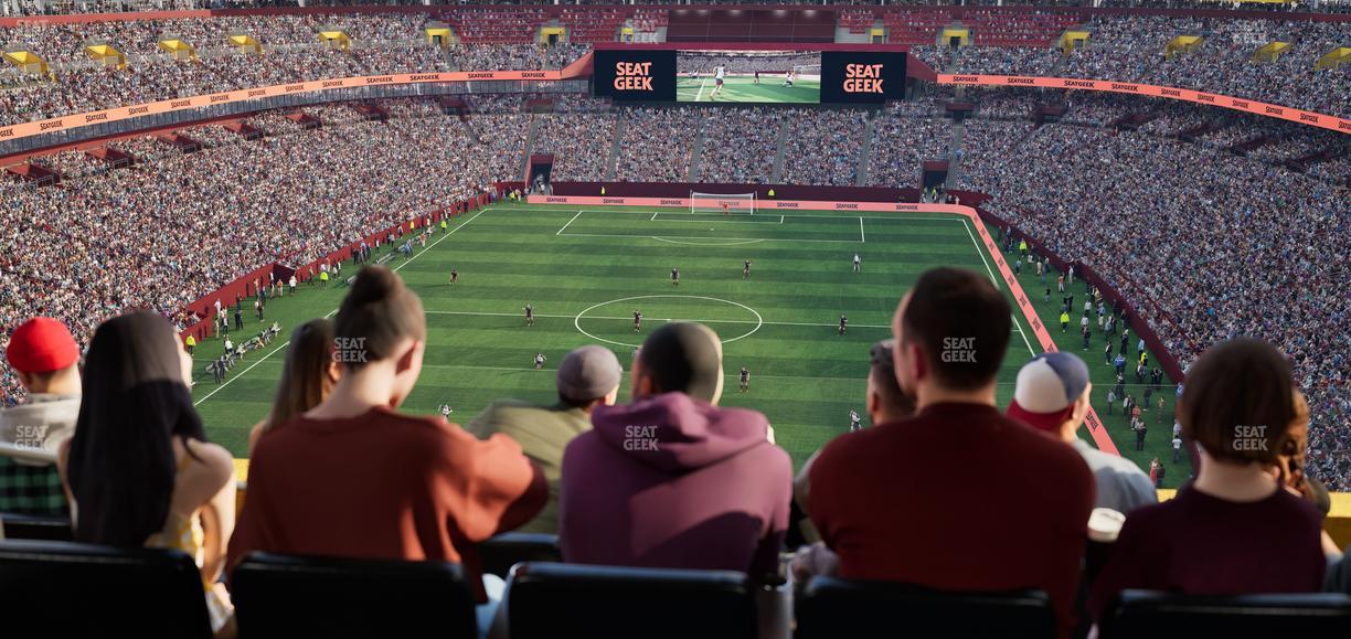 Northwest Stadium - Section Loge Suite East 406 Seat View