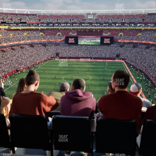Northwest Stadium - Section Loge Suite East 406 Seat View