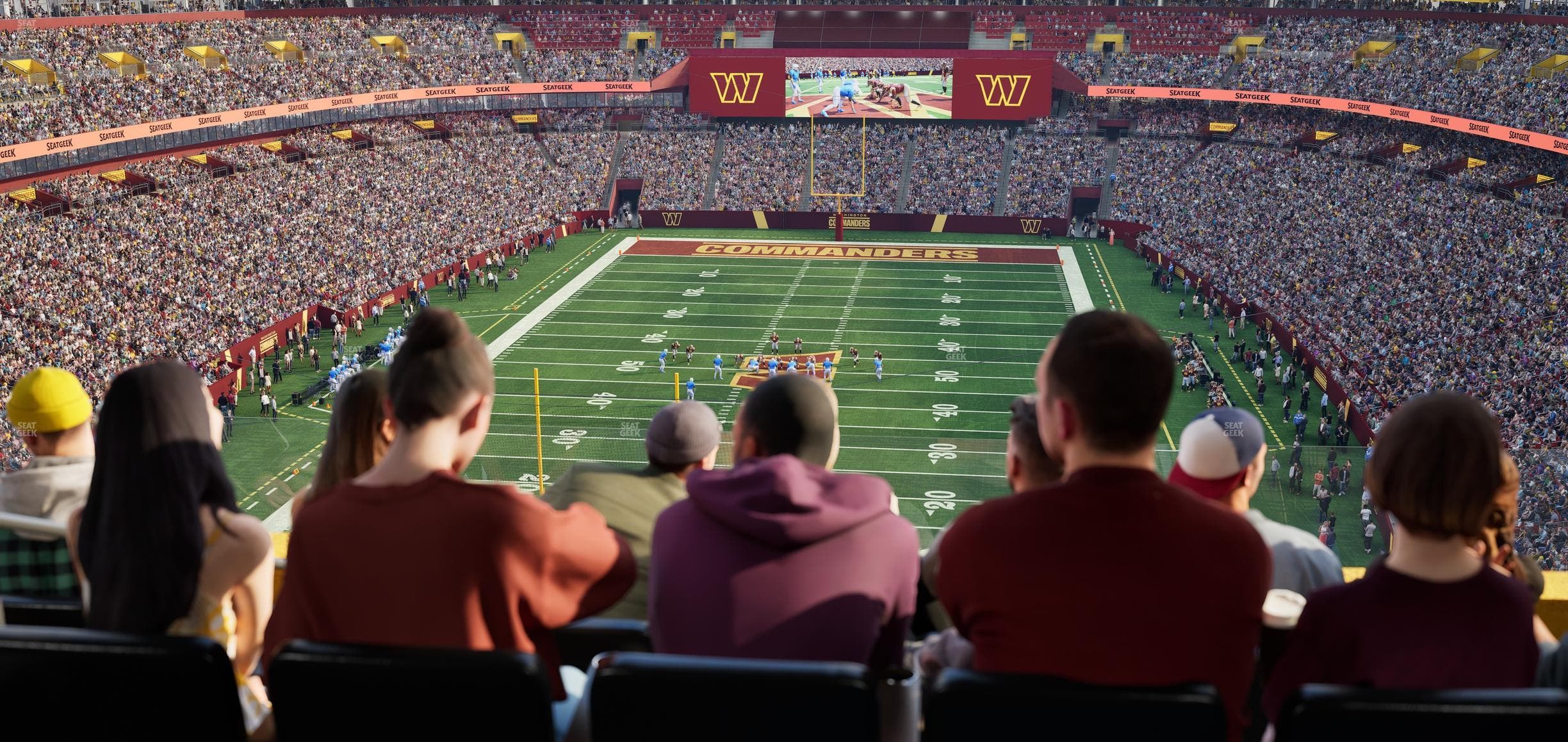Northwest Stadium - Section Loge Suite East 406 Seat View