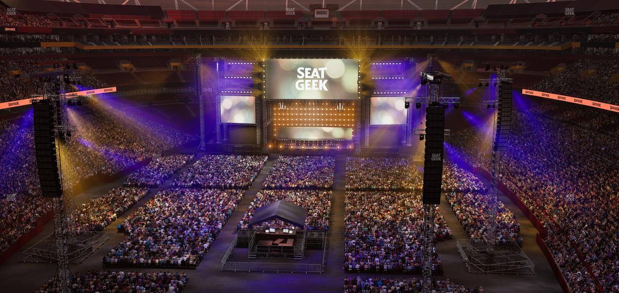 Northwest Stadium - Section Loge Suite East 407 Seat View