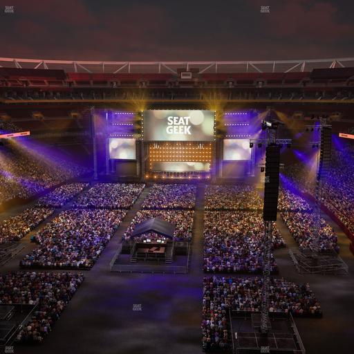 Northwest Stadium - Section Loge Suite East 407 Seat View