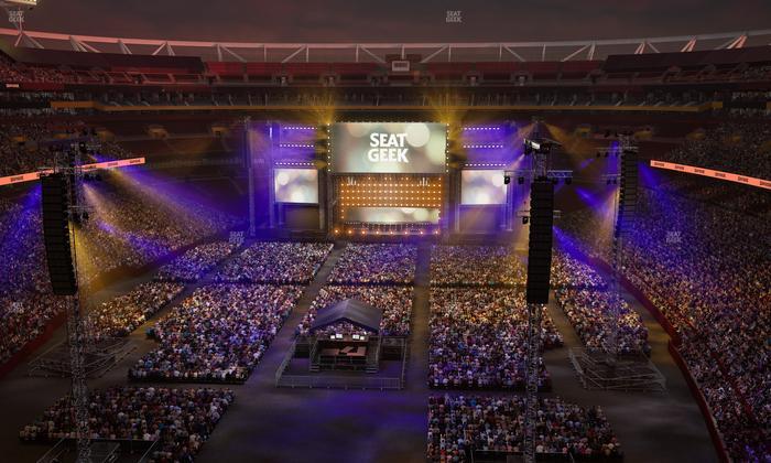 Northwest Stadium - Section Loge Suite East 407 Seat View