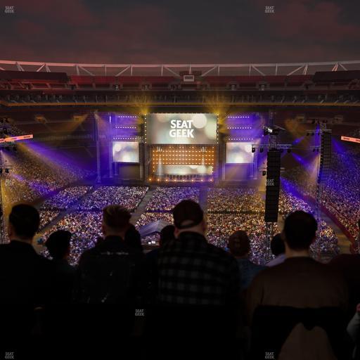 Northwest Stadium - Section Loge Suite East 407 Seat View