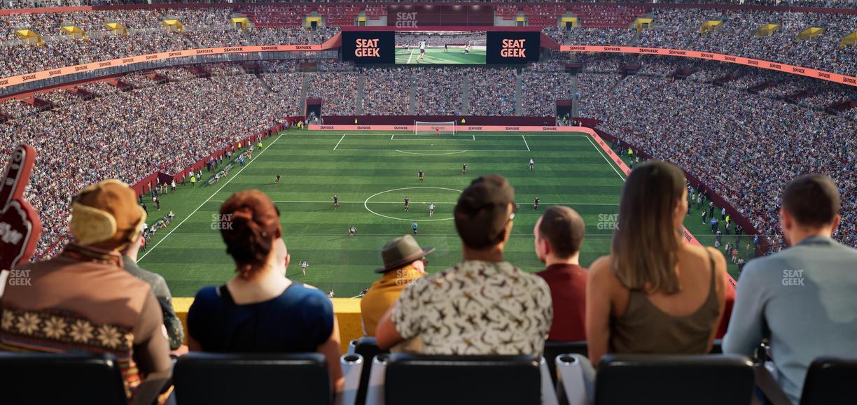 Northwest Stadium - Section Loge Suite East 408 Seat View