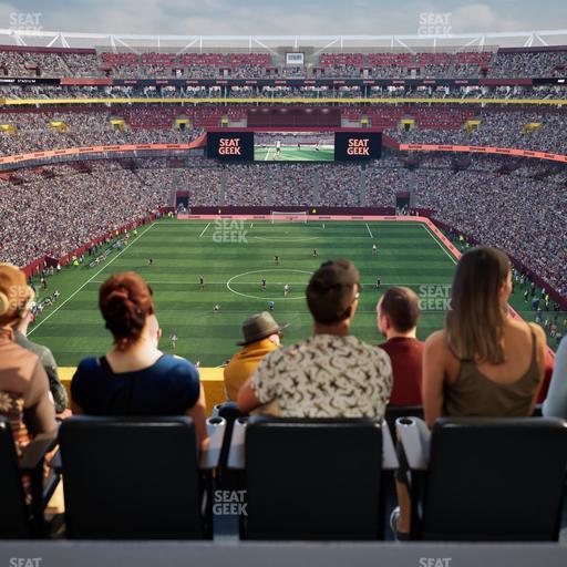 Northwest Stadium - Section Loge Suite East 408 Seat View