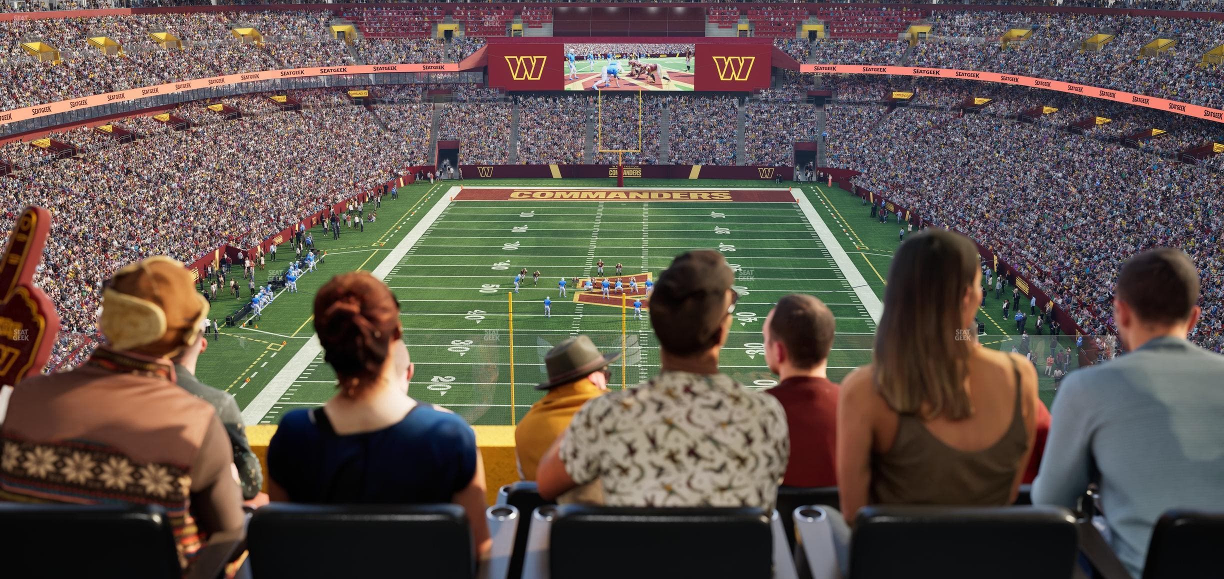 Northwest Stadium - Section Loge Suite East 408 Seat View