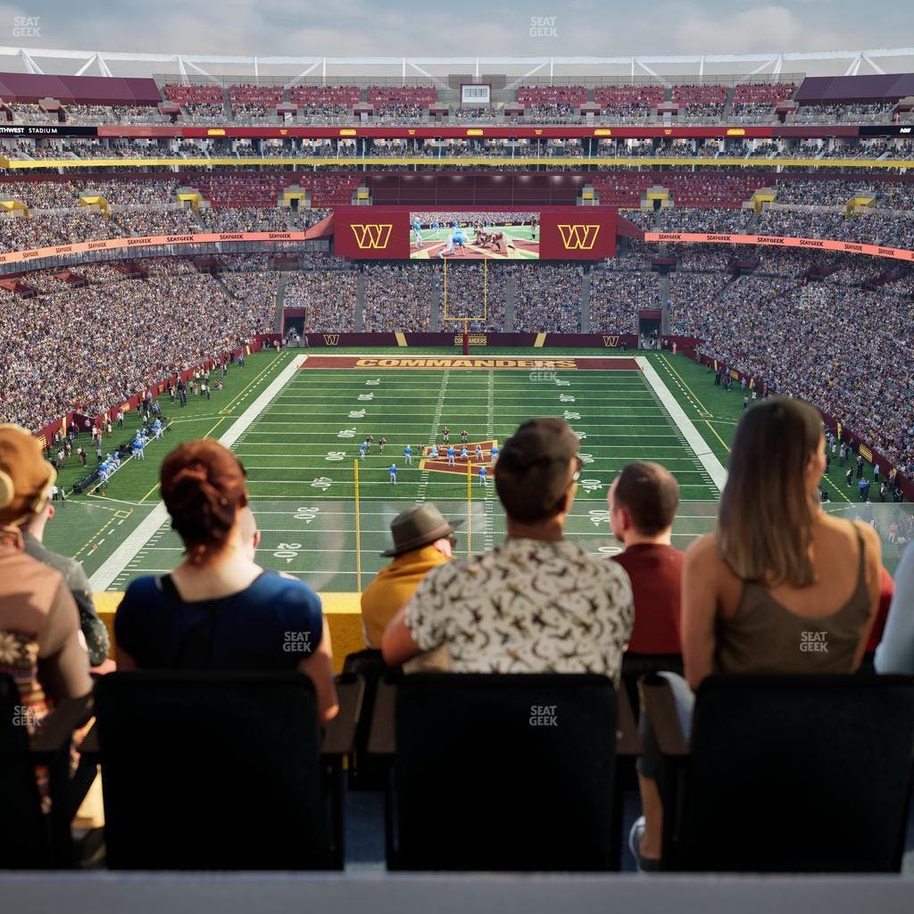 Northwest Stadium - Section Loge Suite East 408 Seat View
