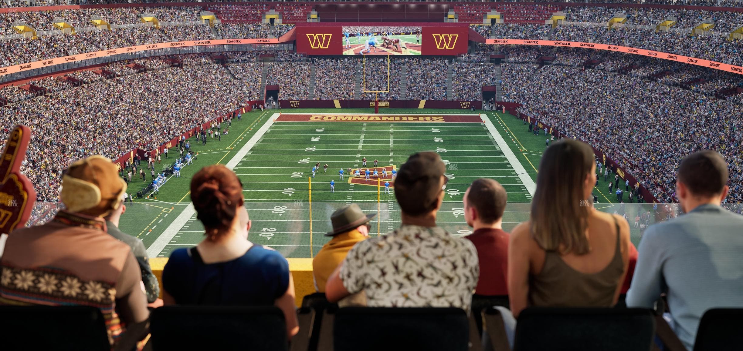 Northwest Stadium - Section Loge Suite East 408 Seat View
