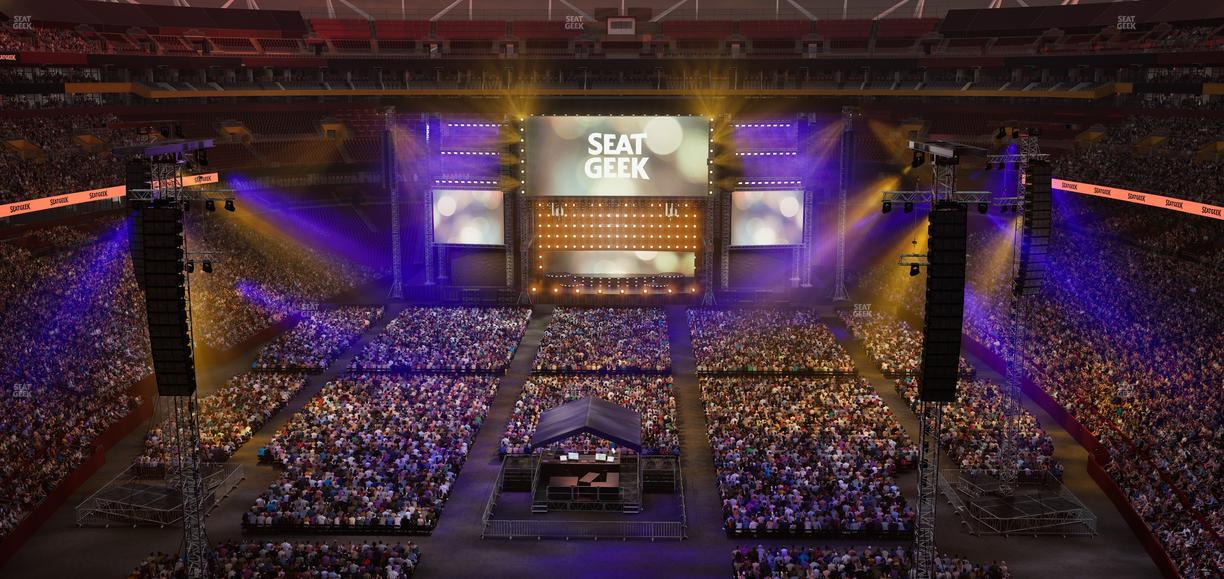 Northwest Stadium - Section Loge Suite East 408 Seat View