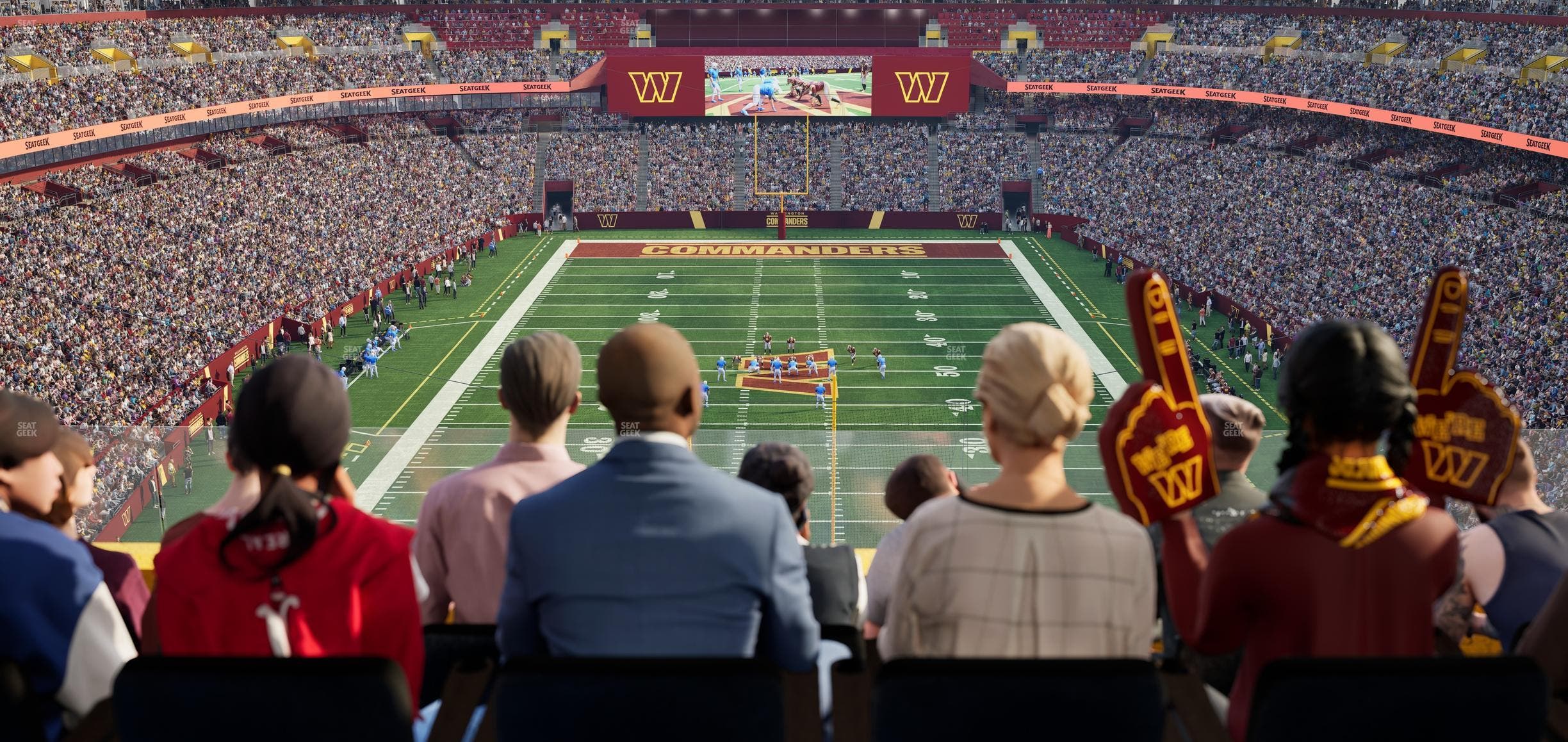 Northwest Stadium - Section Loge Suite East 409 Seat View