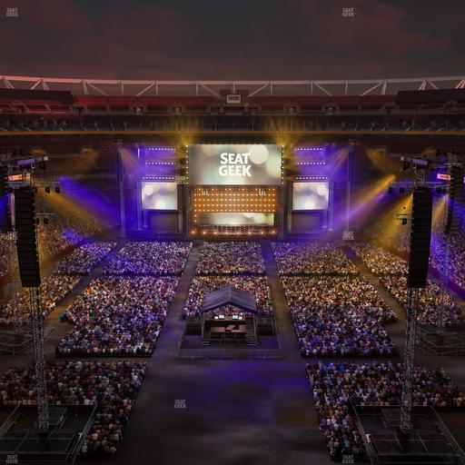 Northwest Stadium - Section Loge Suite East 409 Seat View