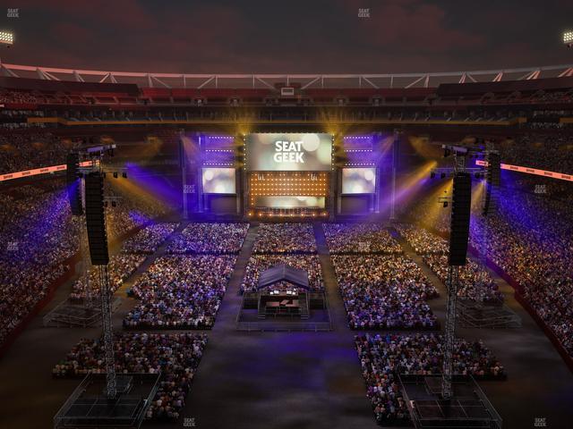 Northwest Stadium - Section Loge Suite East 409 Seat View