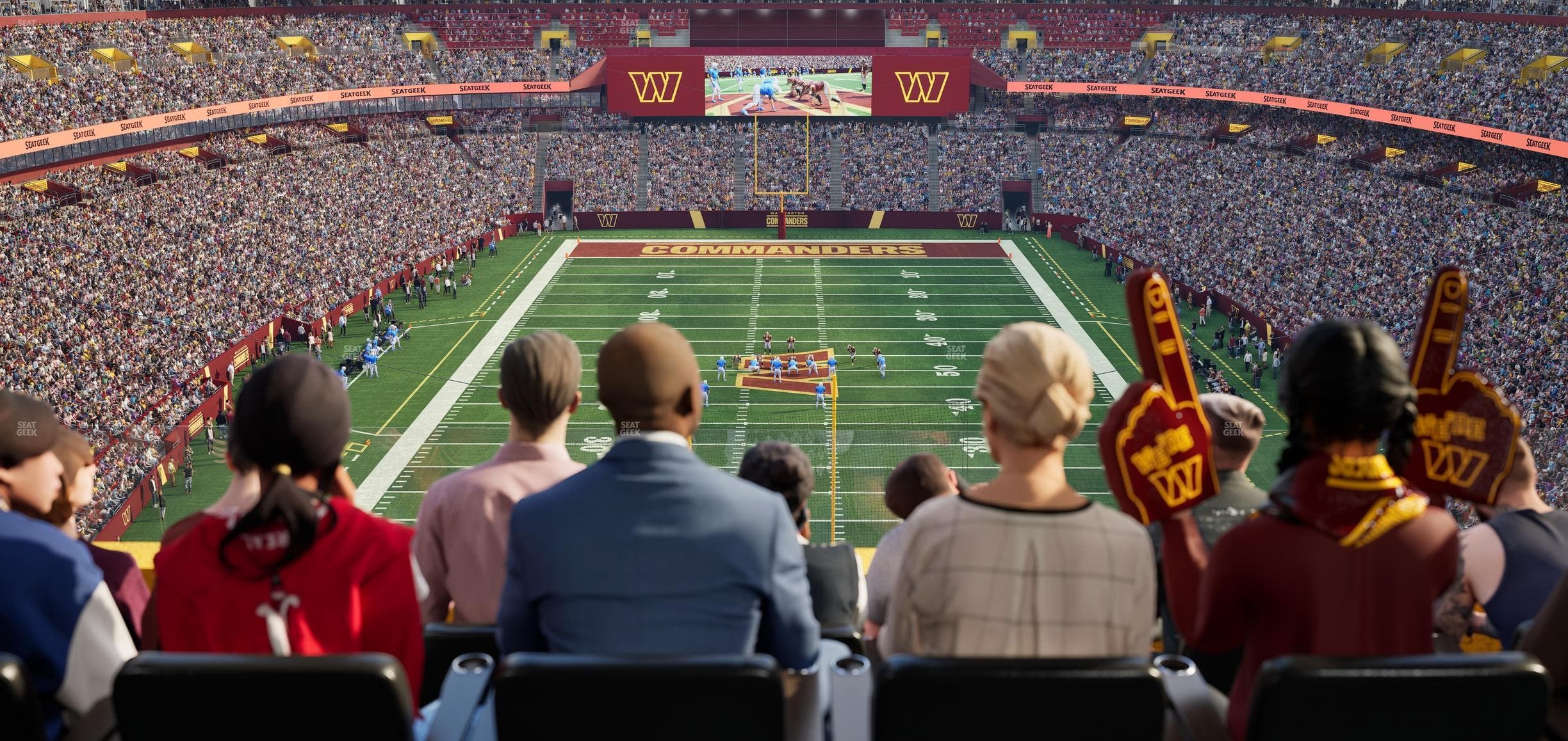 Northwest Stadium - Section Loge Suite East 409 Seat View