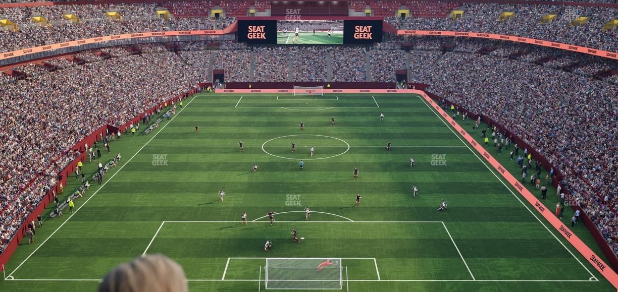 Northwest Stadium - Section Loge Suite East 409 Seat View