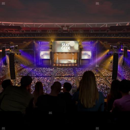 Northwest Stadium - Section Loge Suite East 409 Seat View