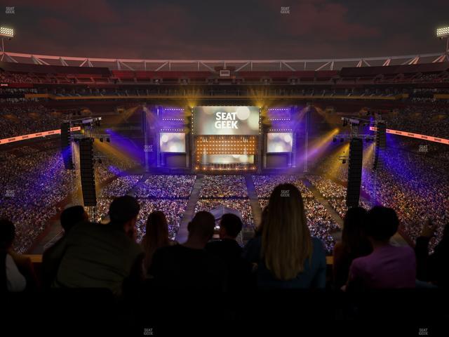 Northwest Stadium - Section Loge Suite East 409 Seat View