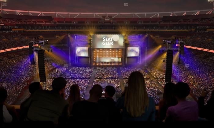 Northwest Stadium - Section Loge Suite East 409 Seat View