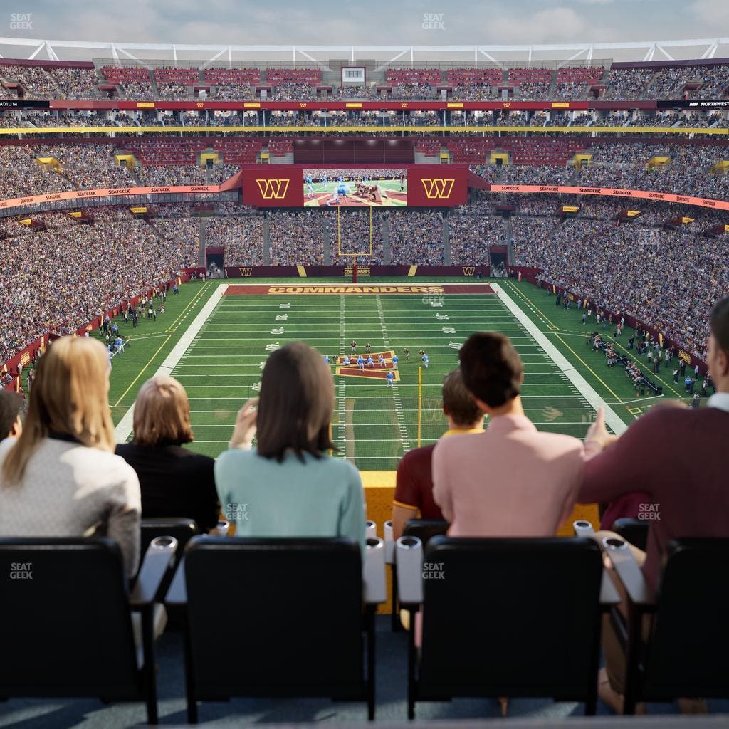 Northwest Stadium - Section Loge Suite East 410 Seat View
