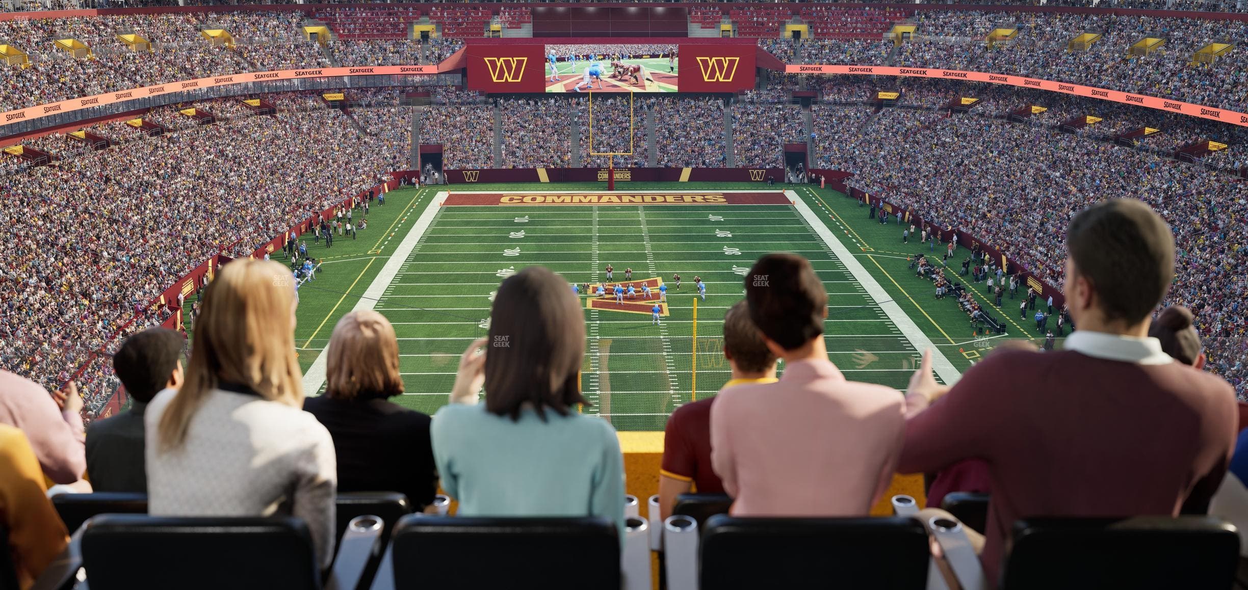 Northwest Stadium - Section Loge Suite East 410 Seat View