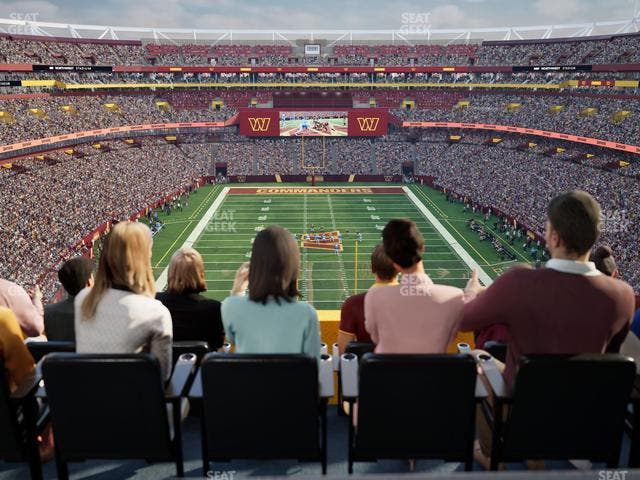 Northwest Stadium - Section Loge Suite East 410 Seat View