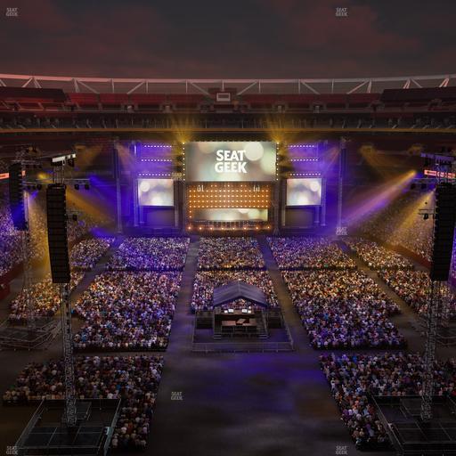 Northwest Stadium - Section Loge Suite East 410 Seat View