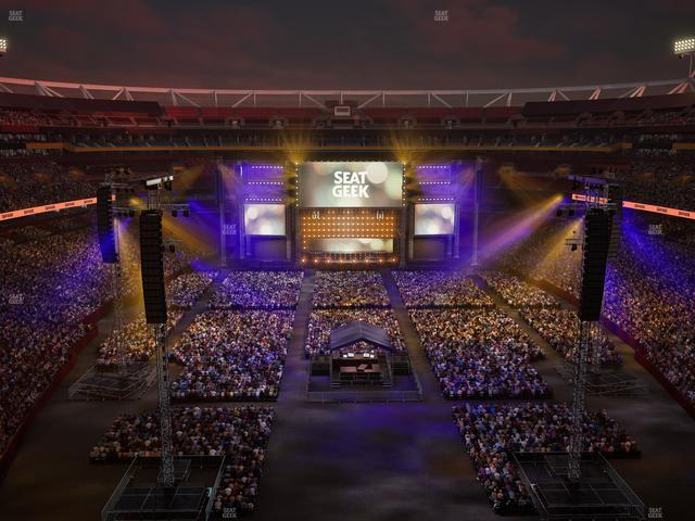 Northwest Stadium - Section Loge Suite East 410 Seat View