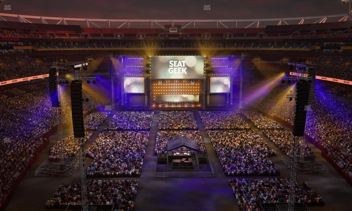 Northwest Stadium - Section Loge Suite East 410 Seat View