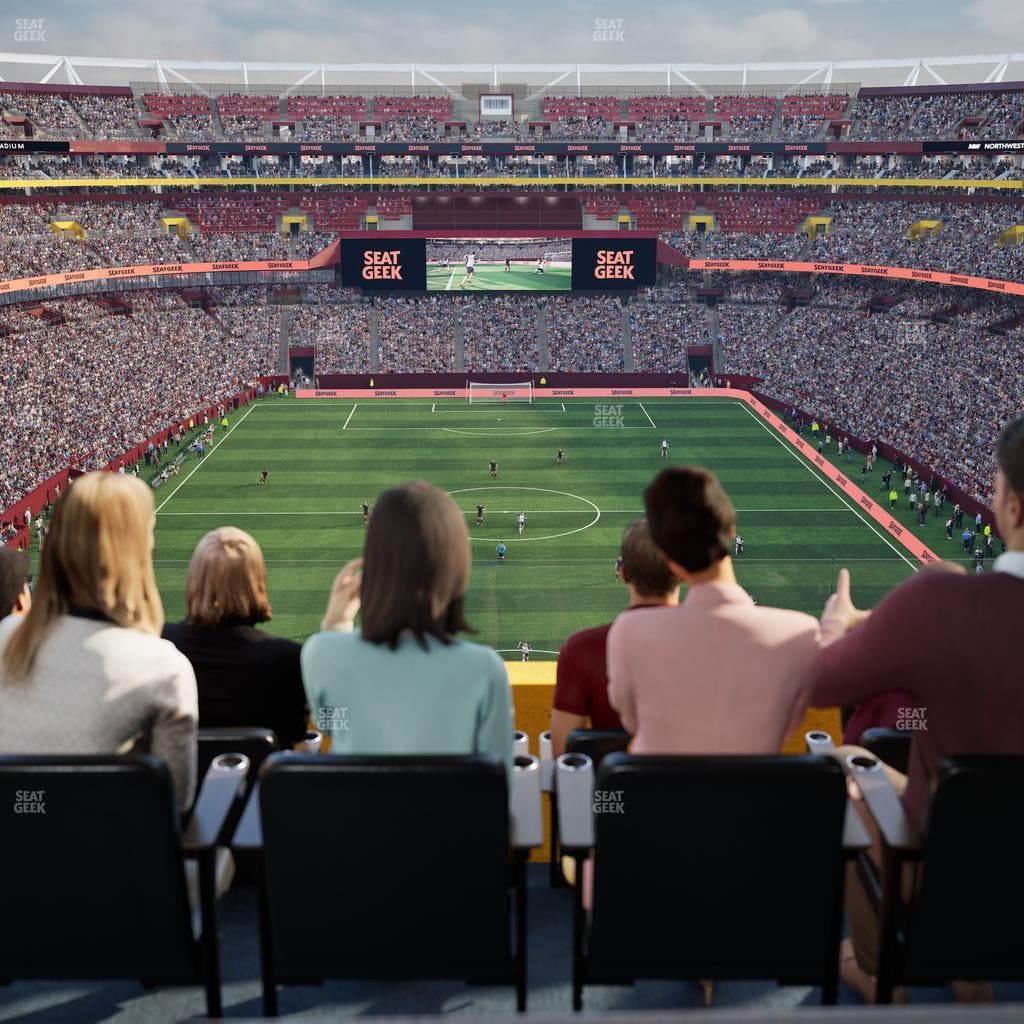 Northwest Stadium - Section Loge Suite East 410 Seat View