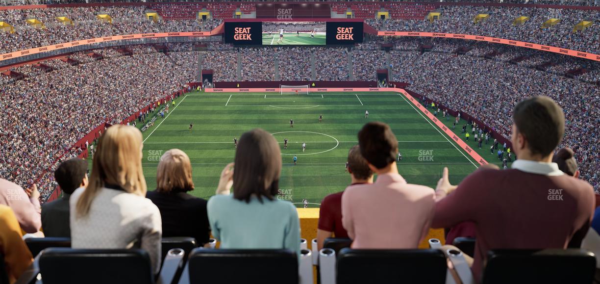 Northwest Stadium - Section Loge Suite East 410 Seat View