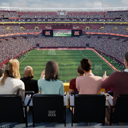 Northwest Stadium - Section Loge Suite East 410 Seat View