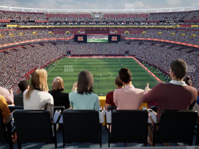 Northwest Stadium - Section Loge Suite East 410 Seat View Northwest Stadium - Section Loge Suite East 410 Seat View