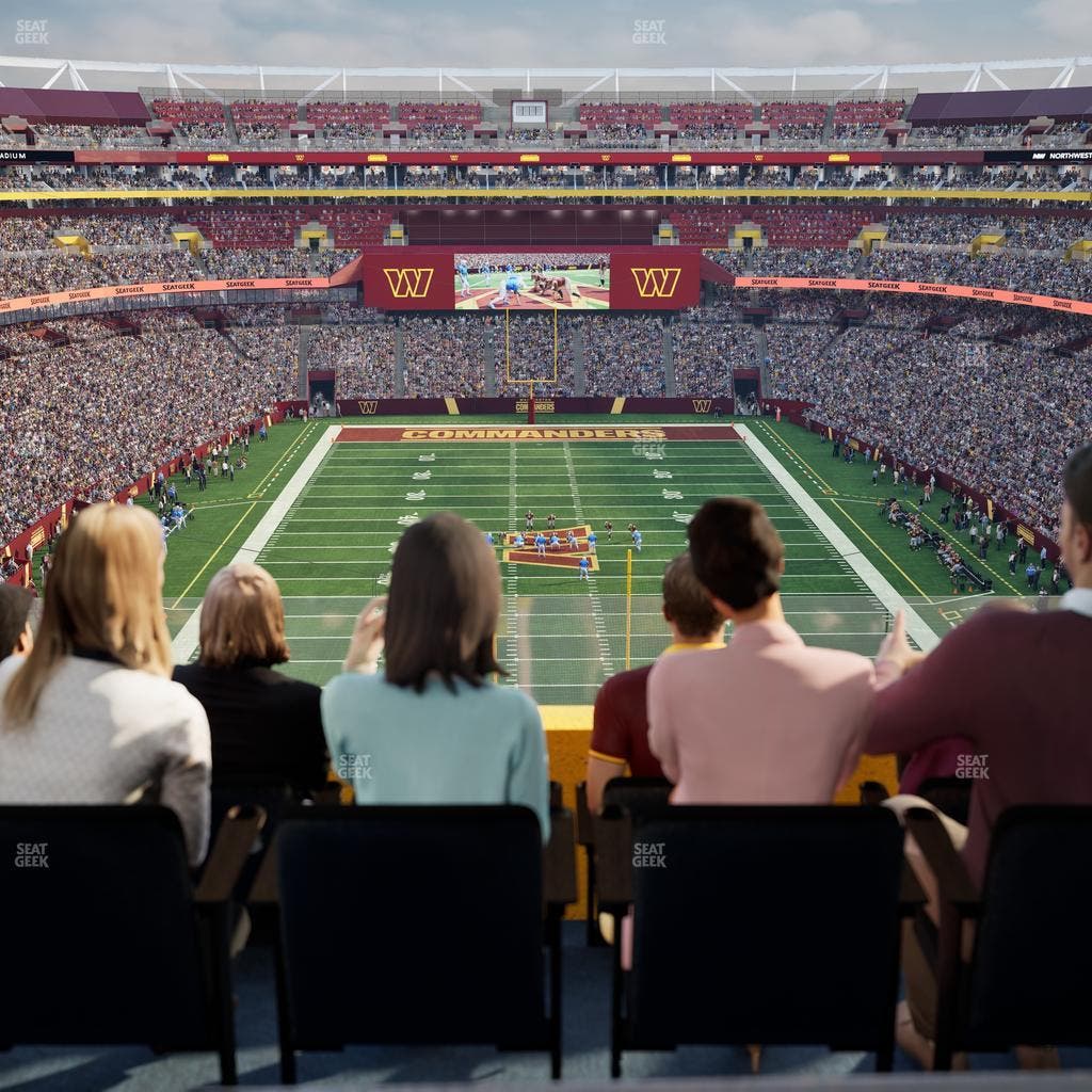 Northwest Stadium - Section Loge Suite East 410 Seat View