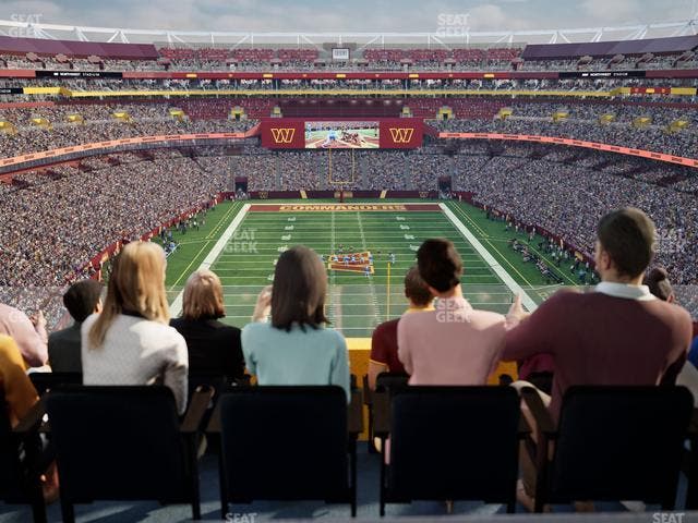 Northwest Stadium - Section Loge Suite East 410 Seat View