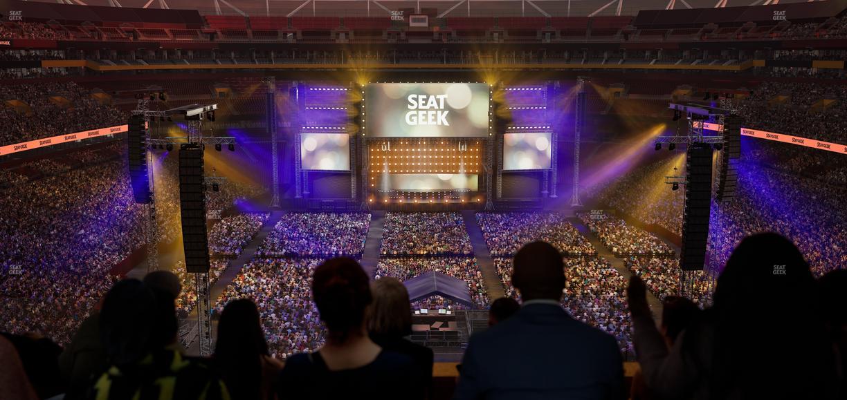 Northwest Stadium - Section Loge Suite East 410 Seat View