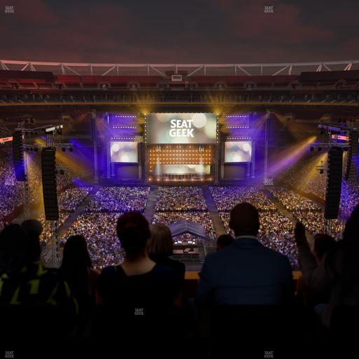 Northwest Stadium - Section Loge Suite East 410 Seat View