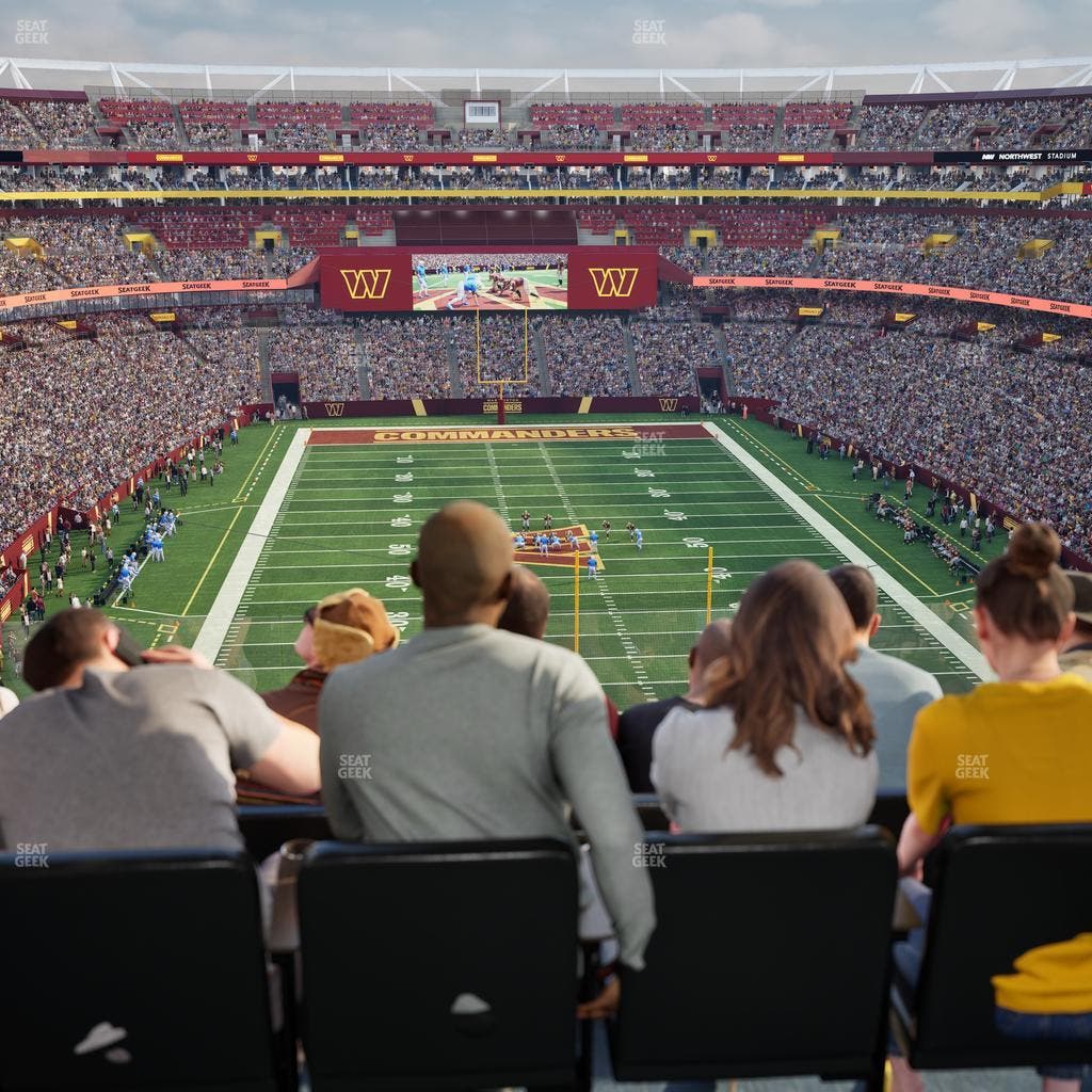 Northwest Stadium - Section Loge Suite East 411 Seat View