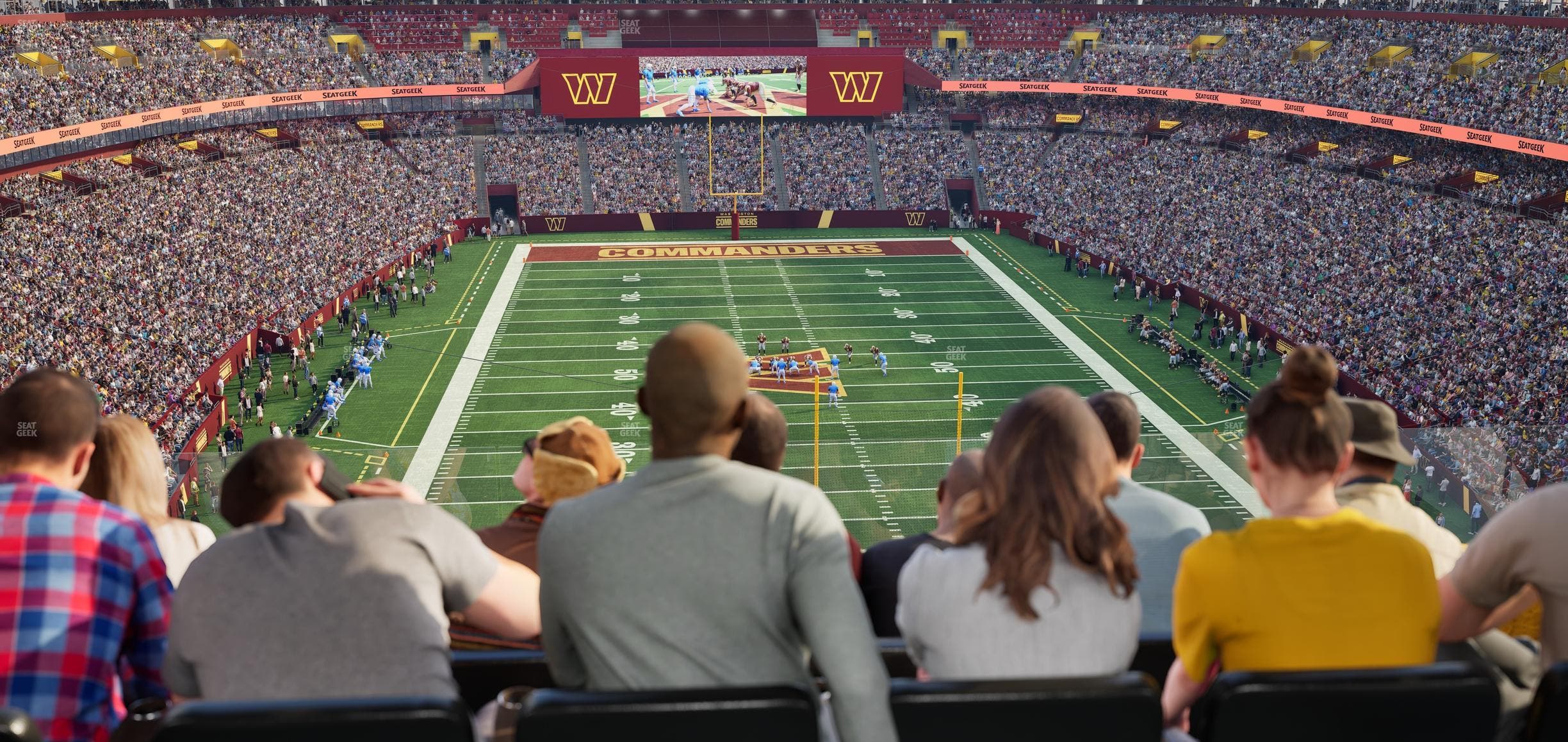 Northwest Stadium - Section Loge Suite East 411 Seat View