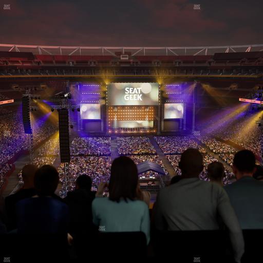 Northwest Stadium - Section Loge Suite East 411 Seat View