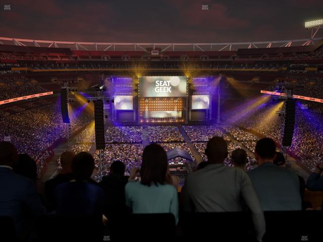 Northwest Stadium - Section Loge Suite East 411 Seat View