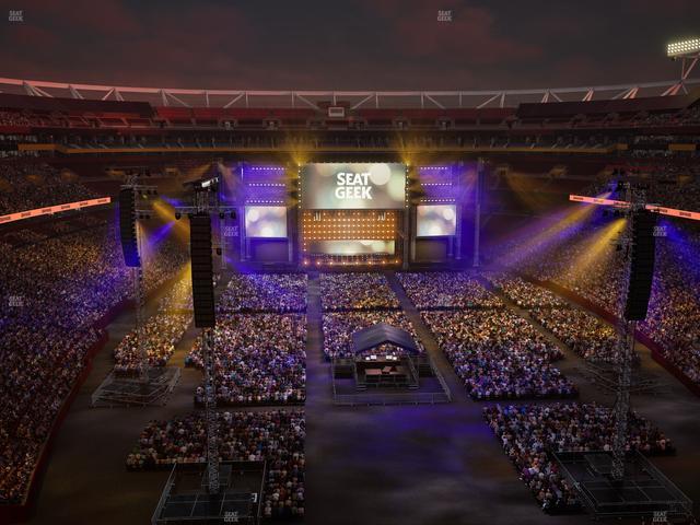 Northwest Stadium - Section Loge Suite East 411 Seat View