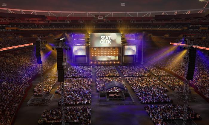 Northwest Stadium - Section Loge Suite East 411 Seat View