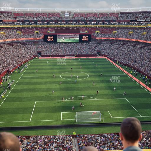 Northwest Stadium - Section Loge Suite East 411 Seat View