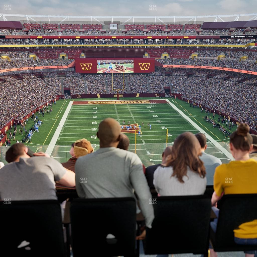 Northwest Stadium - Section Loge Suite East 411 Seat View